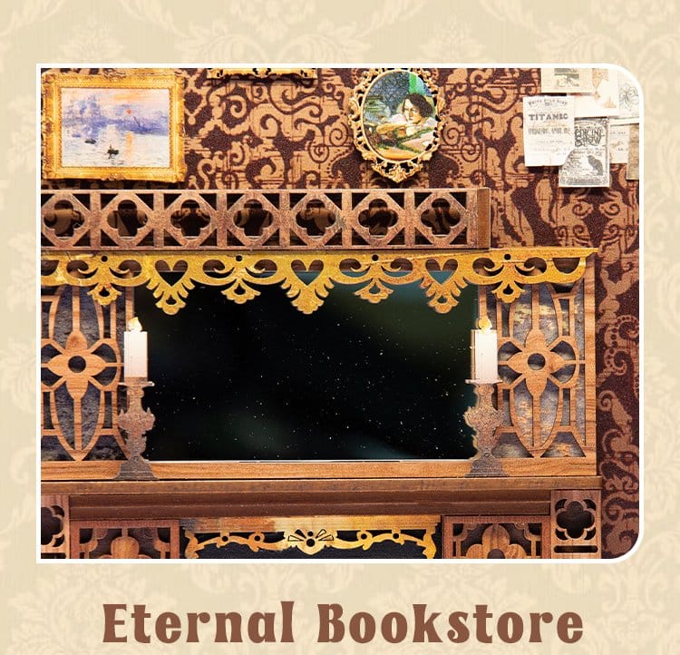 Book Corner Eternal Bookstore 23 x 11 cm