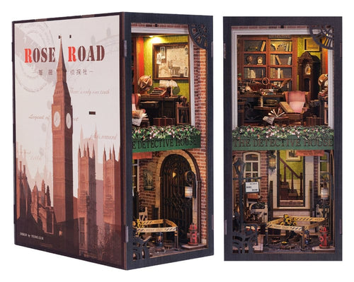 Bokhörna Ros Detektivbyrå 23 x 11 cm