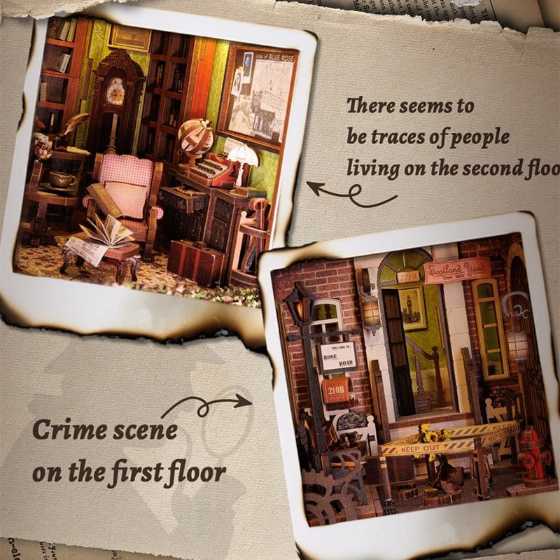 Bokhörna Ros Detektivbyrå 23 x 11 cm