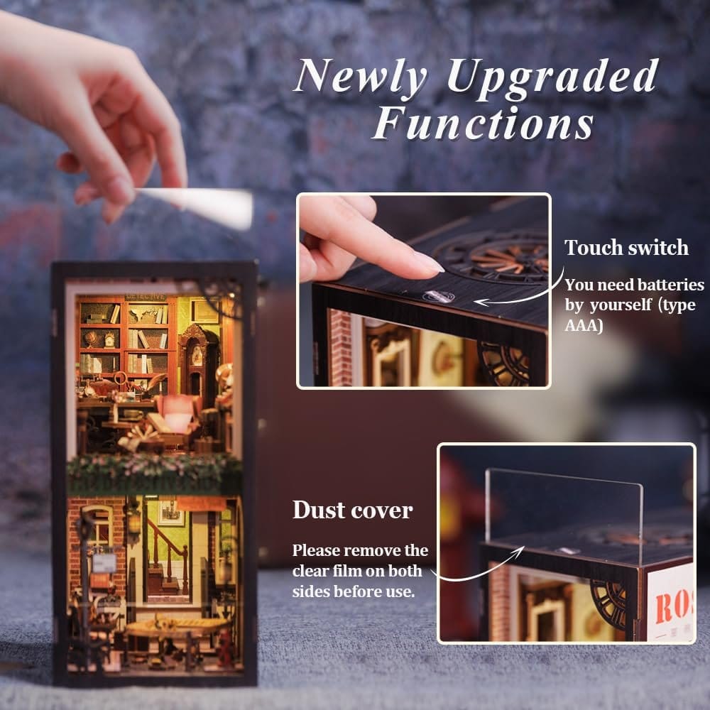 Bokhörna Ros Detektivbyrå 23 x 11 cm