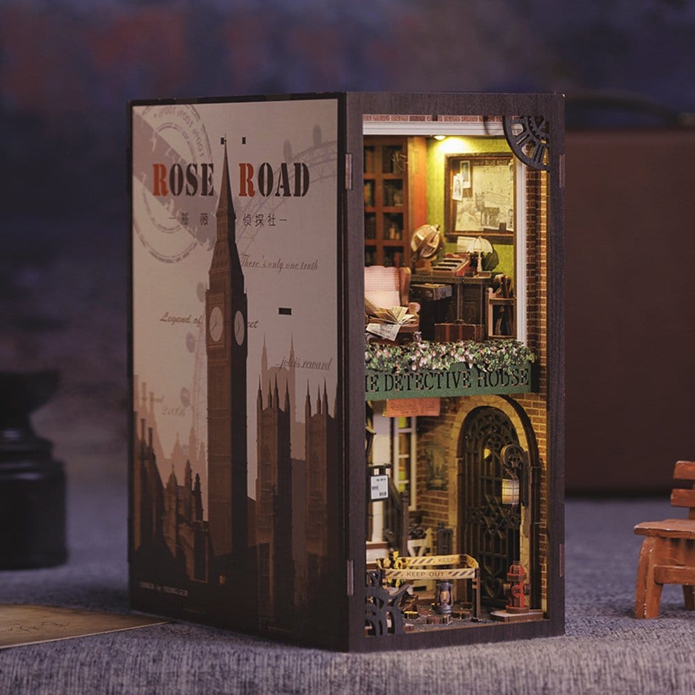 Bokhörna Ros Detektivbyrå 23 x 11 cm