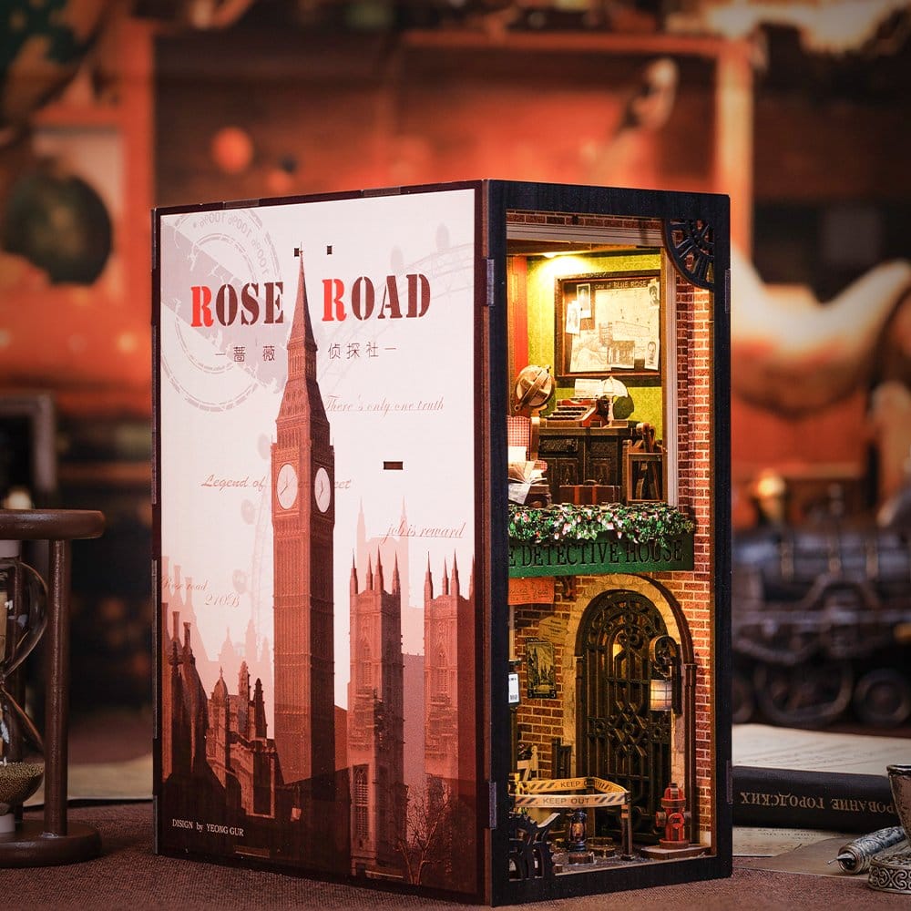 Bokhörna Ros Detektivbyrå 23 x 11 cm