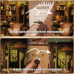 Bokhörna Ros Detektivbyrå 23 x 11 cm