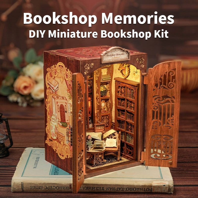 Book Nook Bookstore Memories 17 x 10 cm