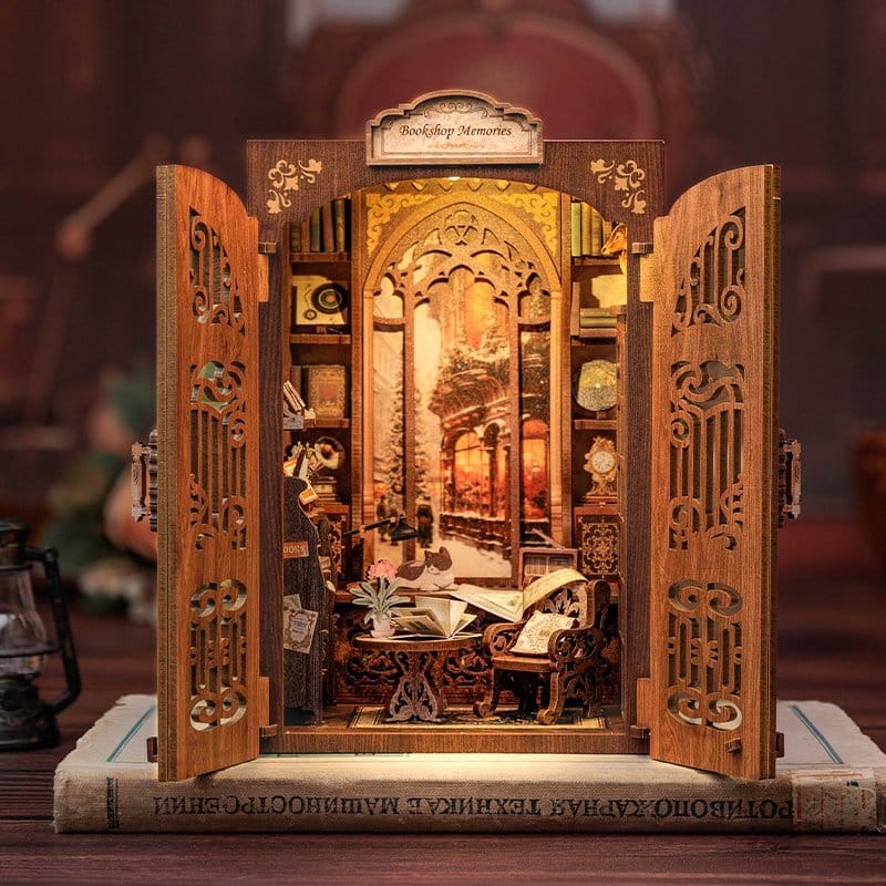 Book Nook Bookstore Memories 17 x 10 cm