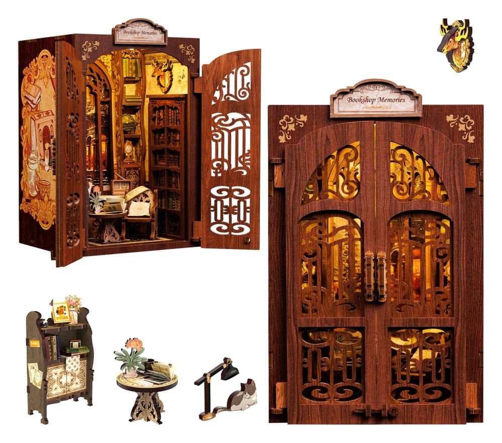 Book Nook Bookstore Memories 17 x 10 cm
