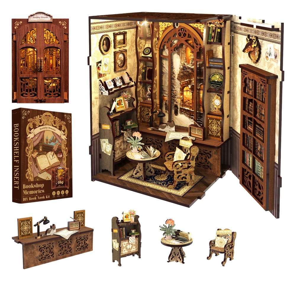 Book Nook Bookstore Memories 17 x 10 cm