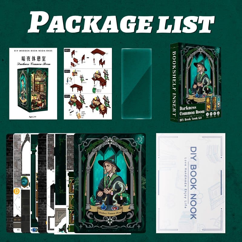 Bokhörna mörker Gemensamt Rum 23 x 11 cm