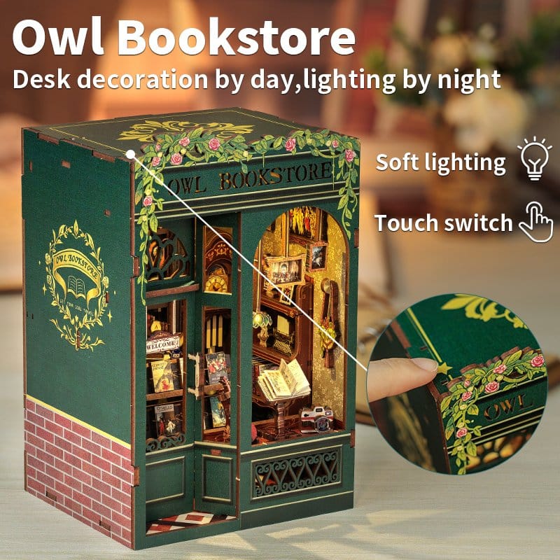 Book Corner Uggla Bookstore 17 x 12 cm