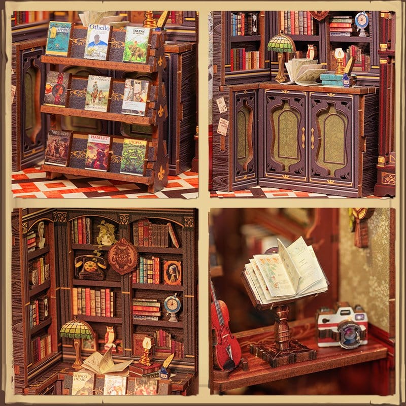Book Corner Uggla Bookstore 17 x 12 cm