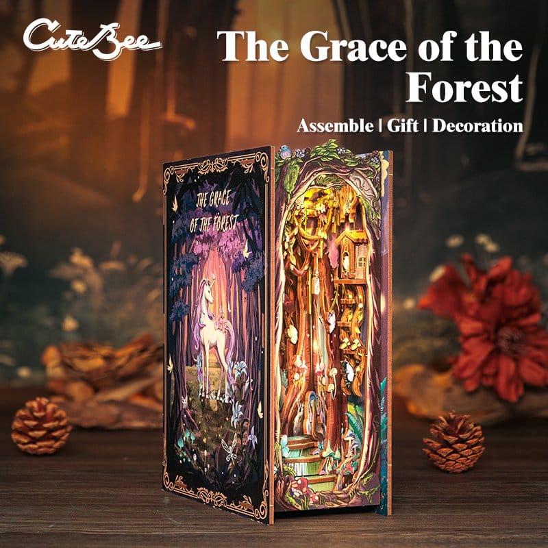 Book Nook Forest Grace 22 × 8 cm