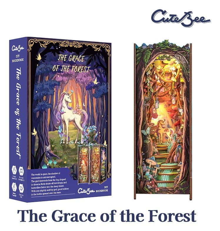 Book Nook Forest Grace 22 × 8 cm
