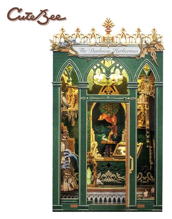 Bokhörna Mörker Herbarium 17 x 12 cm