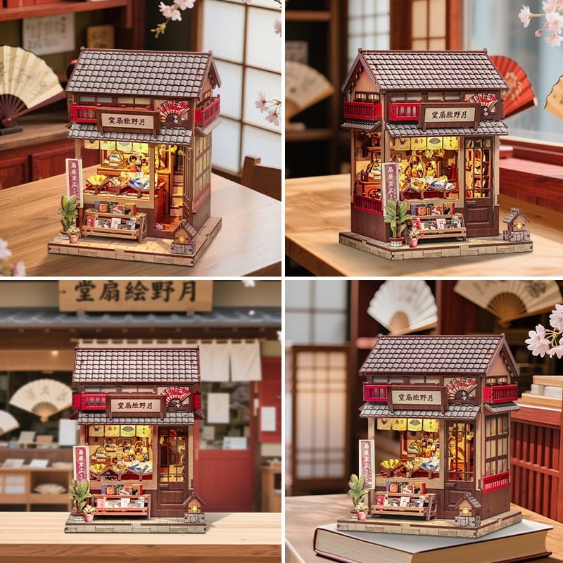 Miniatyrhusmodellset Tsukino Eogi-dou 19 x 14 cm