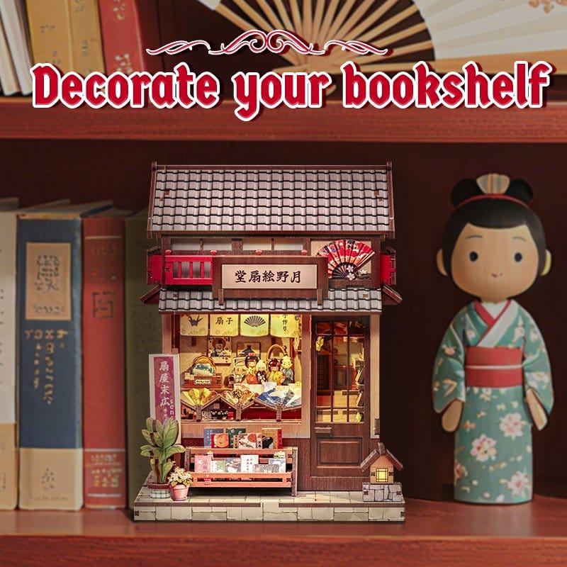 Miniatyrhusmodellset Tsukino Eogi-dou 19 x 14 cm