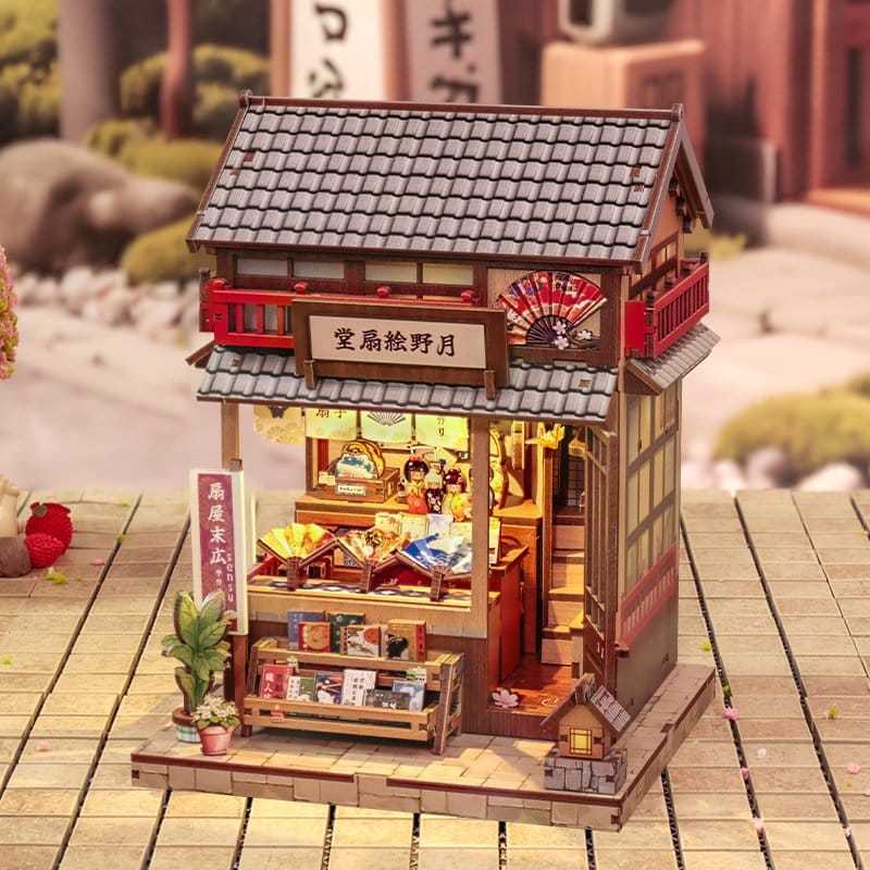 Miniatyrhusmodellset Tsukino Eogi-dou 19 x 14 cm