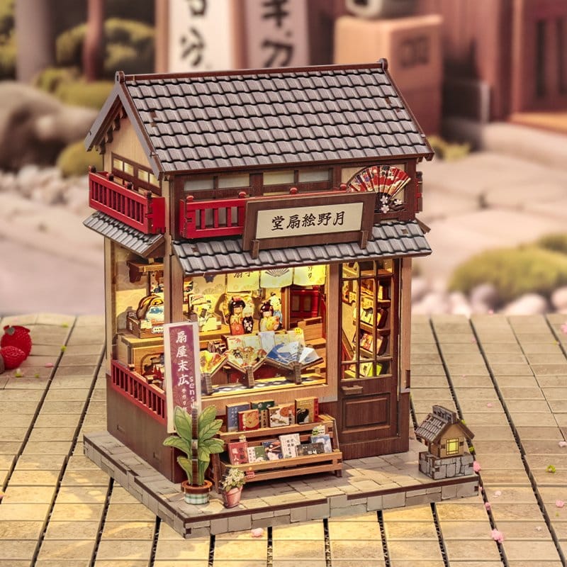 Miniatyrhusmodellset Tsukino Eogi-dou 19 x 14 cm