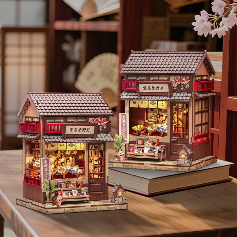 Miniatyrhusmodellset Tsukino Eogi-dou 19 x 14 cm