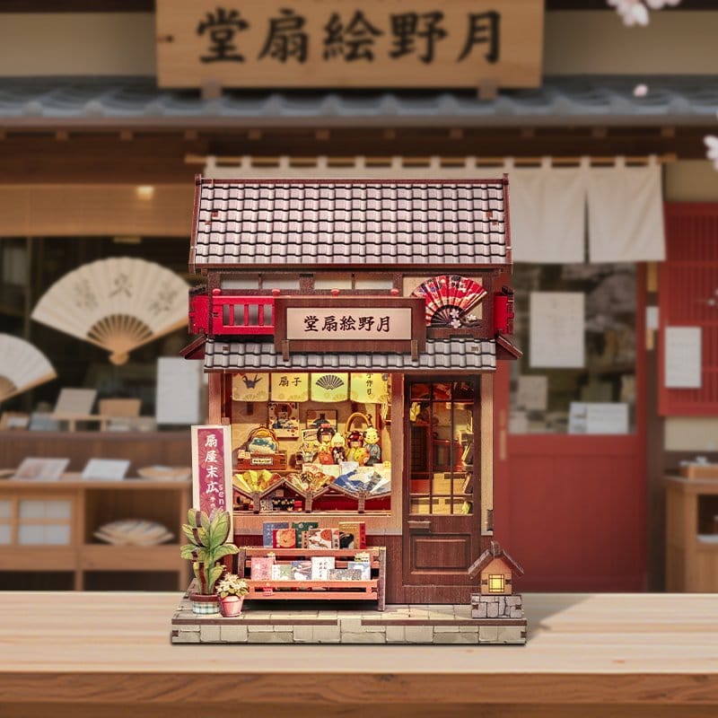Miniatyrhusmodellset Tsukino Eogi-dou 19 x 14 cm