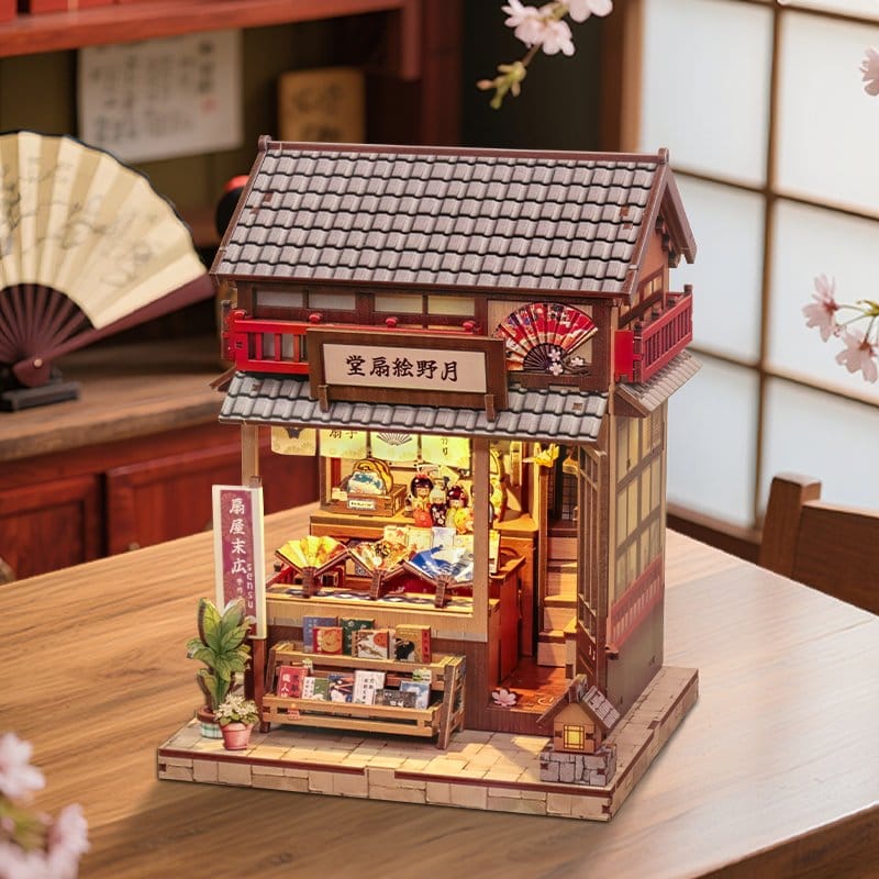 Miniatyrhusmodellset Tsukino Eogi-dou 19 x 14 cm