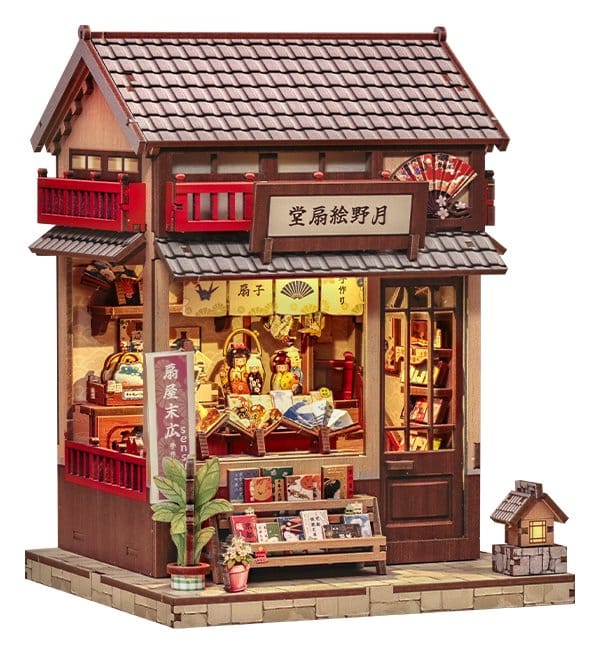 Miniatyrhusmodellset Tsukino Eogi-dou 19 x 14 cm