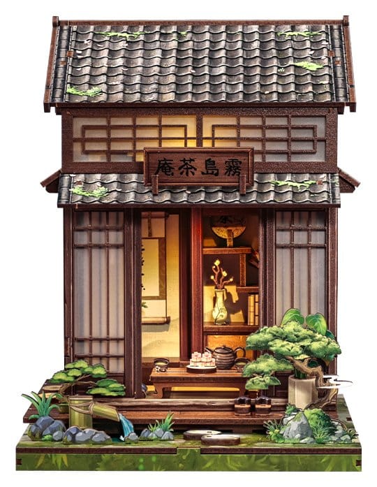 Miniatyrhusmodell-kit Kirishima Cha-an 19 x 14 cm