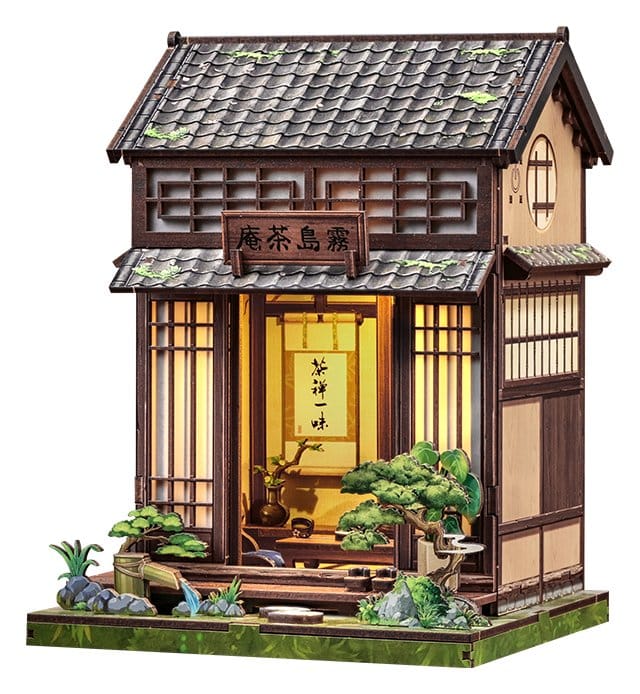 Miniatyrhusmodell-kit Kirishima Cha-an 19 x 14 cm