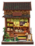 Miniatyrhusmodellkit Kanmi-dokoro Kurihara 19 x 15 cm