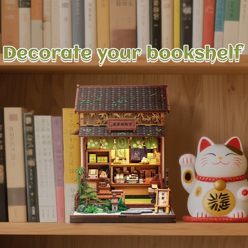 Miniatyrhusmodellkit Kanmi-dokoro Kurihara 19 x 15 cm