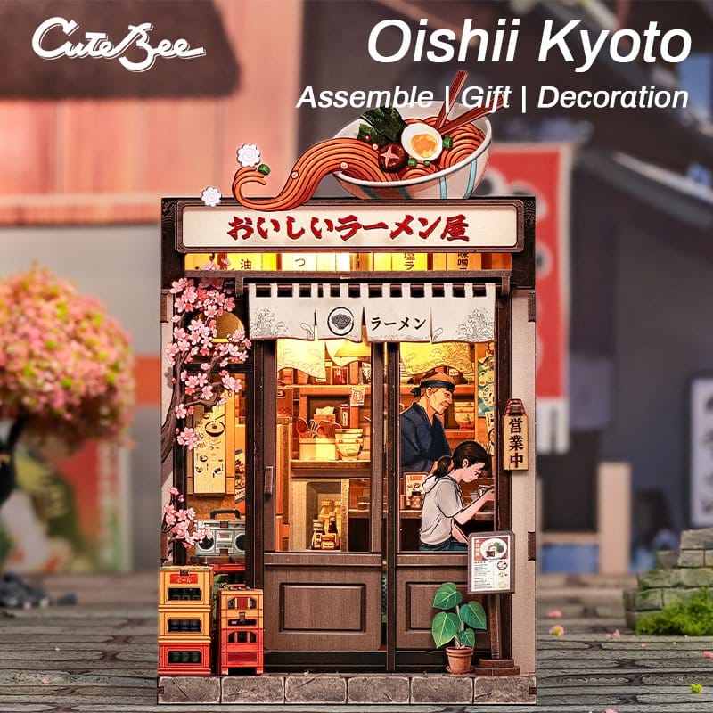 Minatyrhusmodellkit Oishii Kyoto 22 x 13 cm