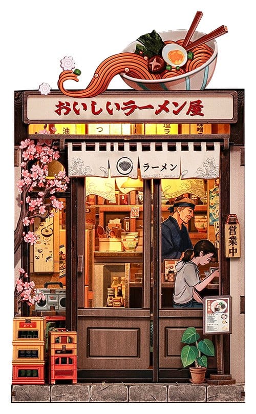 Minatyrhusmodellkit Oishii Kyoto 22 x 13 cm