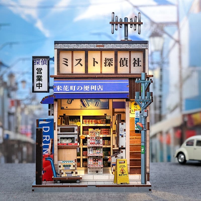 Miniatyrhusmodellset Beika-cho Convenience Store 22 x 15 cm