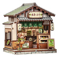 Miniatyrhus byggsats Kyoto Matcha Cottage 11 x 9 cm