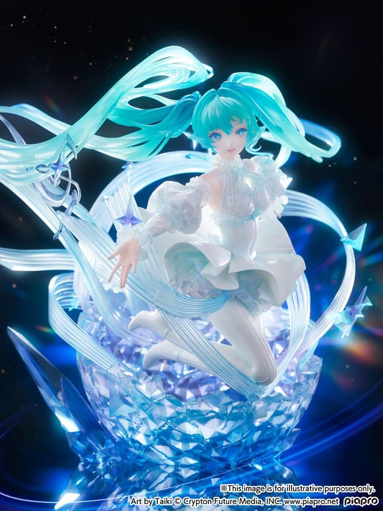 Hatsune Miku PVC Figur 1/7 - Crystal Dress Ver. 22 cm CyberZ