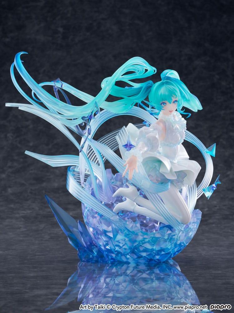 Hatsune Miku PVC Figur 1/7 - Crystal Dress Ver. 22 cm CyberZ