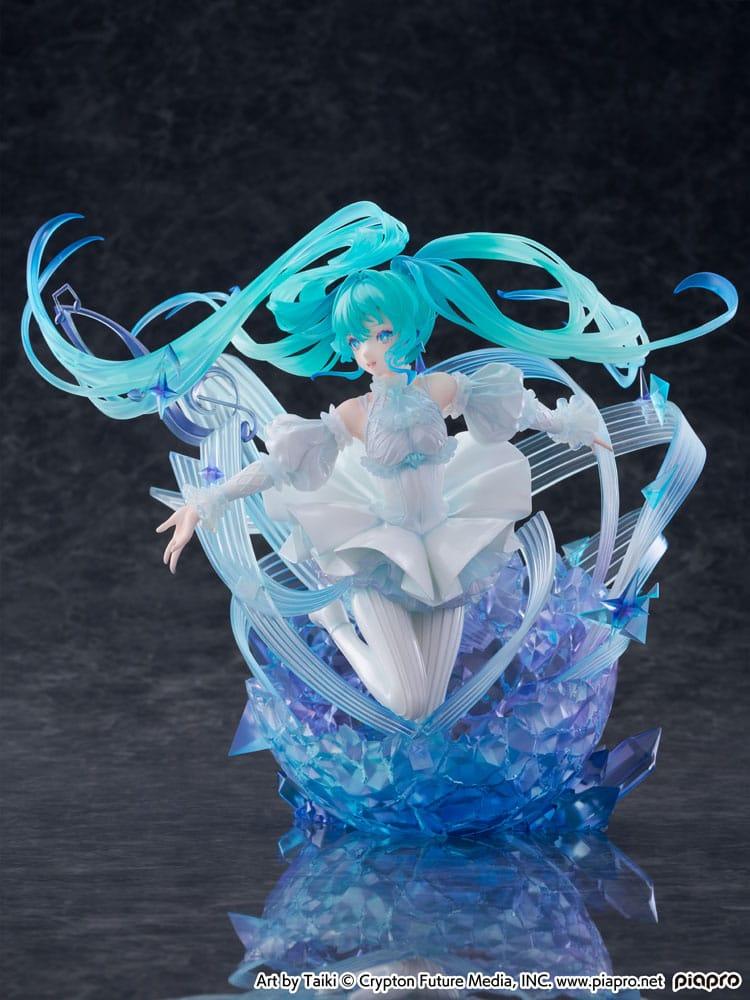 Hatsune Miku PVC Figur 1/7 - Crystal Dress Ver. 22 cm CyberZ
