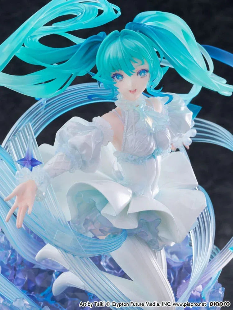 Hatsune Miku PVC Figur 1/7 - Crystal Dress Ver. 22 cm CyberZ