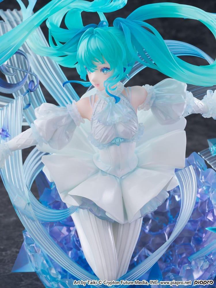 Hatsune Miku PVC Figur 1/7 - Crystal Dress Ver. 22 cm CyberZ