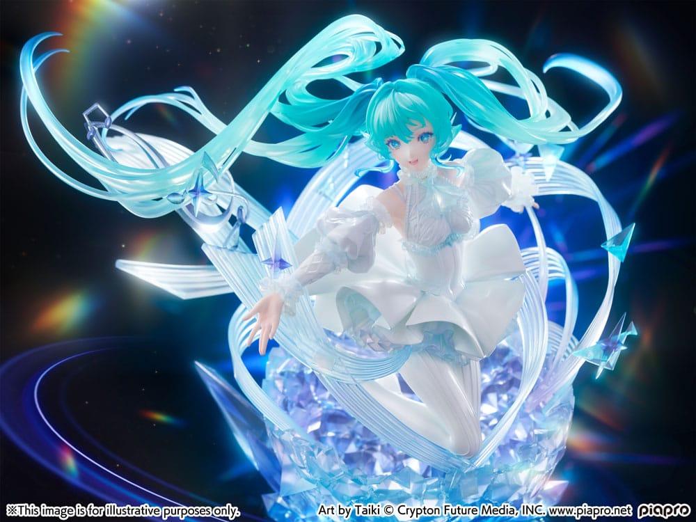 Hatsune Miku PVC Figur 1/7 - Crystal Dress Ver. 22 cm CyberZ