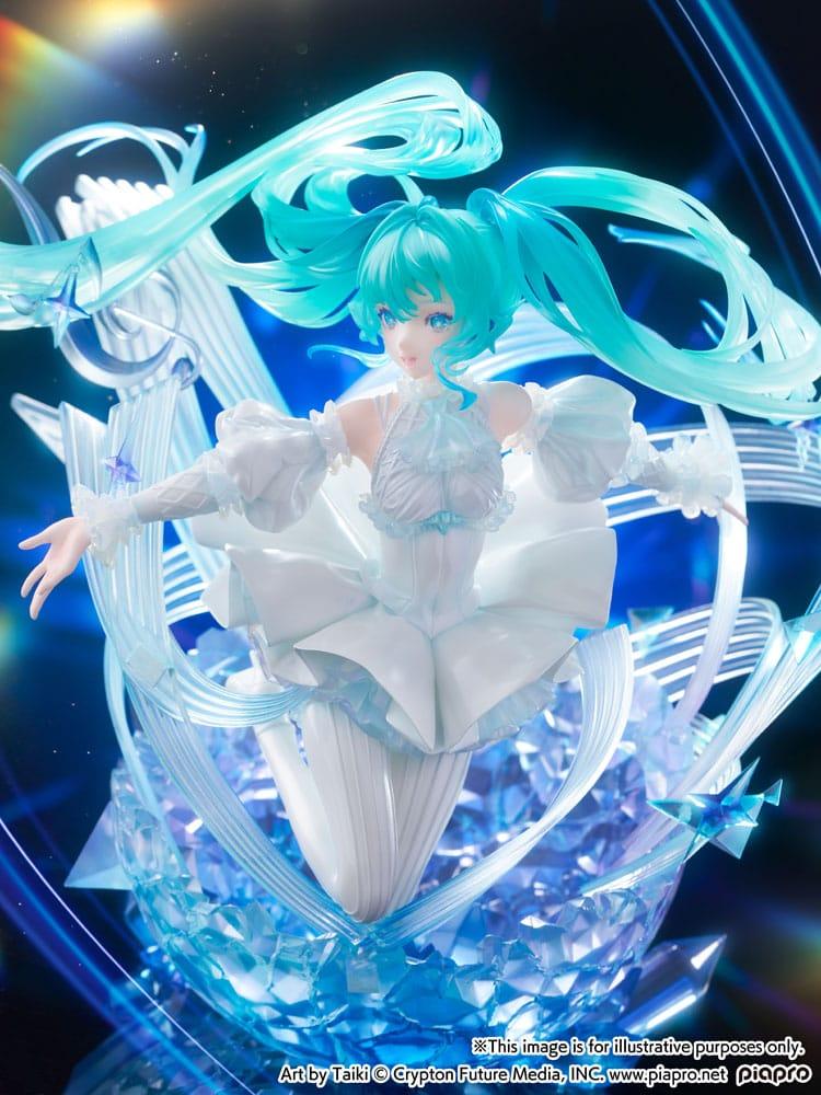 Hatsune Miku PVC Figur 1/7 - Crystal Dress Ver. 22 cm CyberZ