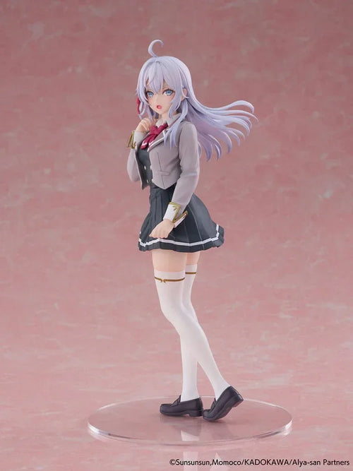 Alya Ibland Döljer Sina Känslor i PVC Figur Alisa Mikhailovna Kujou - 21 cm CyberZ
