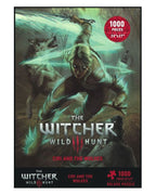Witcher 3 Wild Hunt Puzzle Ciri och Vargarna Dark Horse