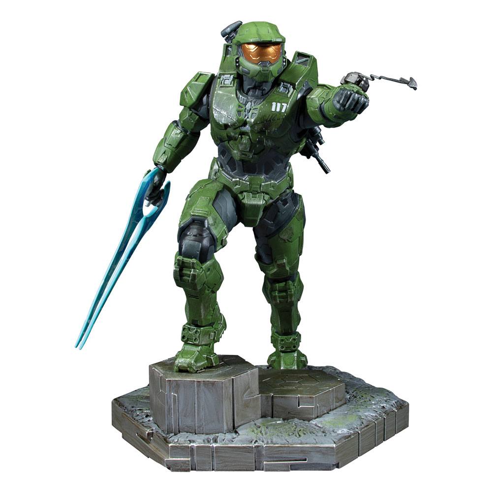 Halo Infinite PVC Figur Master Chief & Grappleshot 26 cm Dark Horse