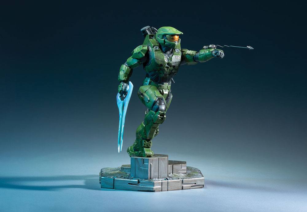 Halo Infinite PVC Figur Master Chief & Grappleshot 26 cm Dark Horse