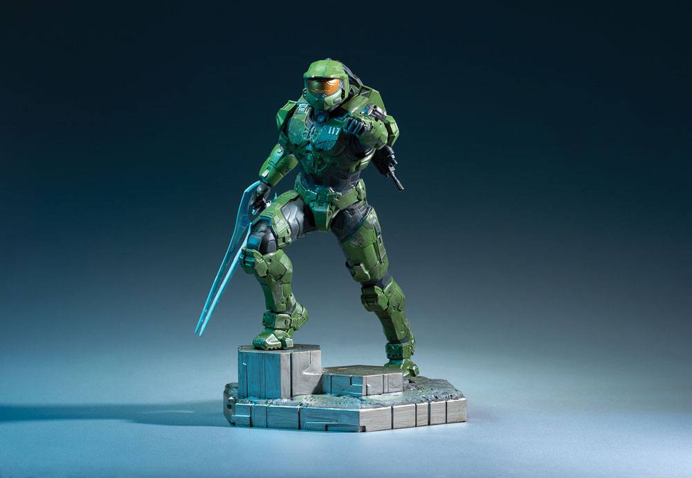 Halo Infinite PVC Figur Master Chief & Grappleshot 26 cm Dark Horse