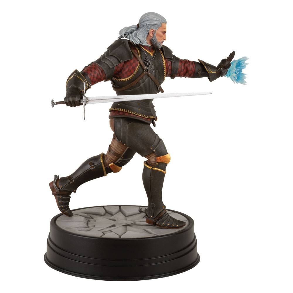 Witcher 3 Wild Hunt PVC Figur Geralt Toussaint Tourney Armor 20 cm Dark Horse