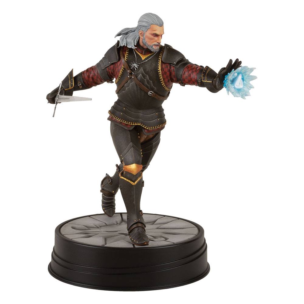 Witcher 3 Wild Hunt PVC Figur Geralt Toussaint Tourney Armor 20 cm Dark Horse