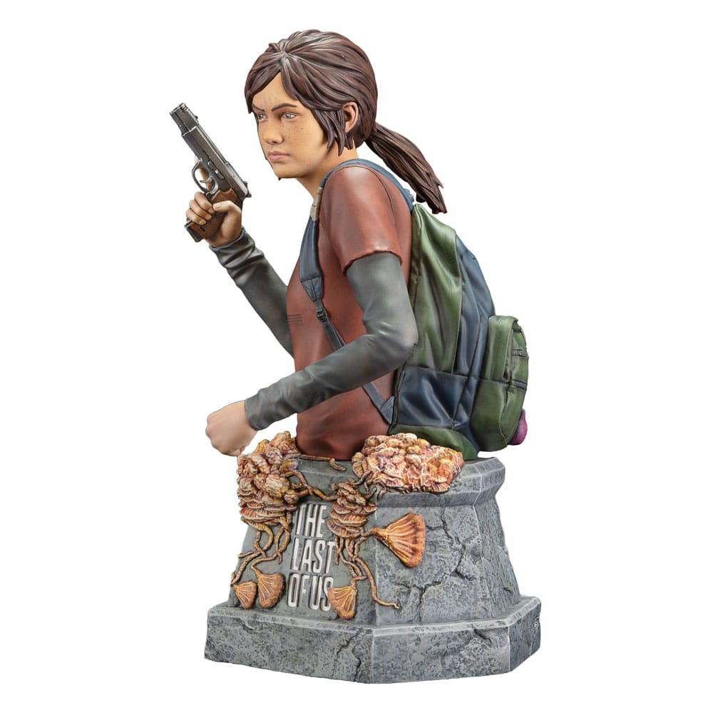 The Last of Us Bust Ellie med Handgun 19 cm Dark Horse