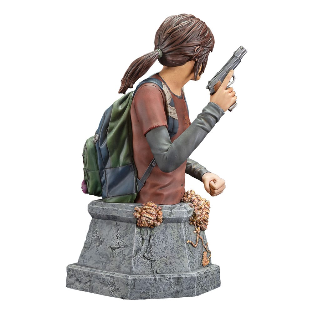 The Last of Us Bust Ellie med Handgun 19 cm Dark Horse