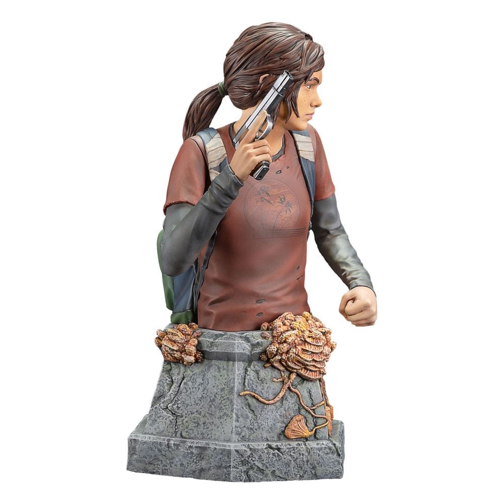 The Last of Us Bust Ellie med Handgun 19 cm Dark Horse